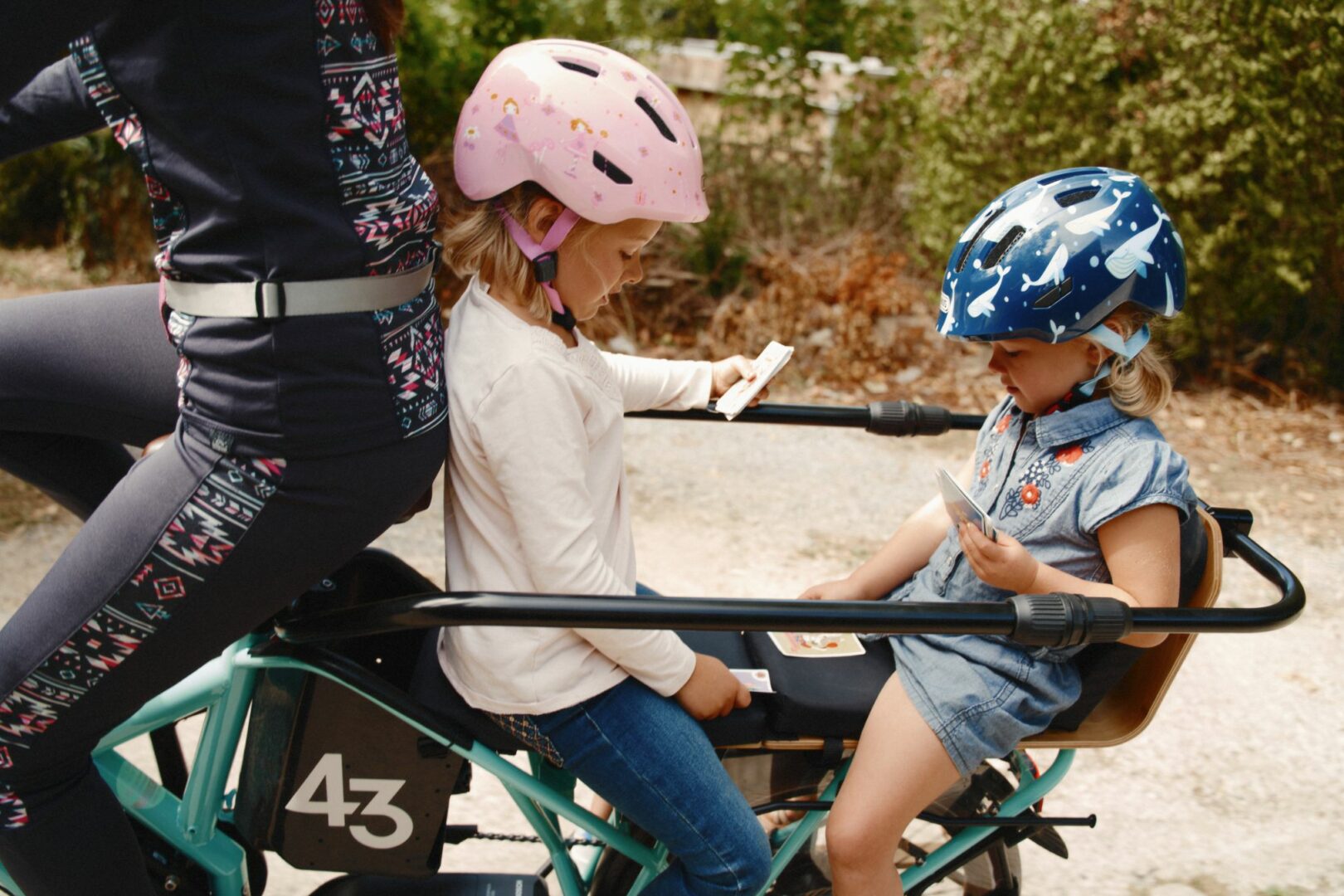 bike 43 long tail family fun