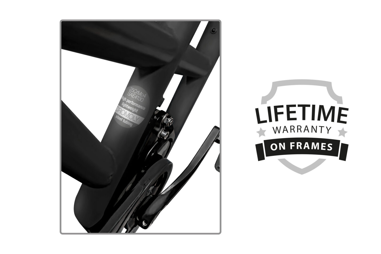frame warranty for life